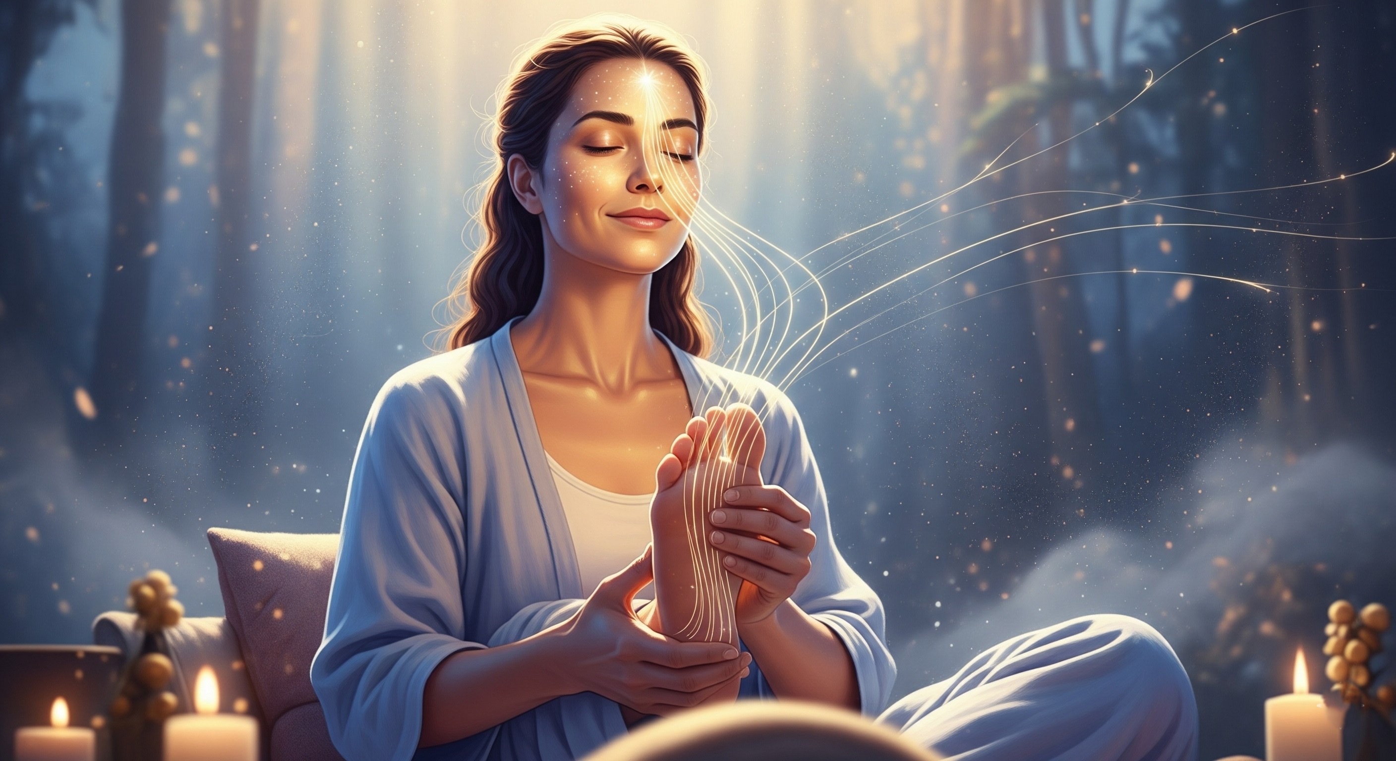 Scientific benefits of foot massage circulation stress sleep