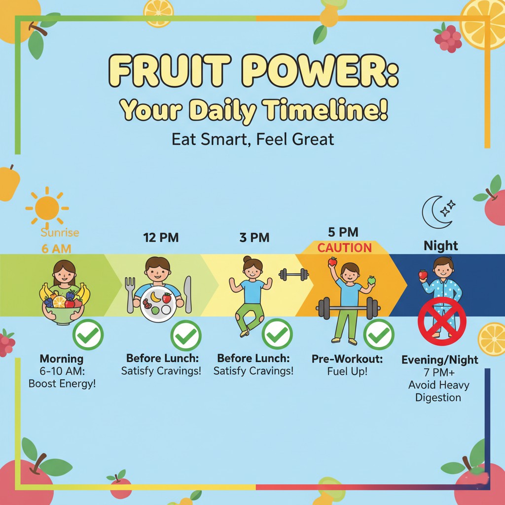 Best times to eat fruits during the day