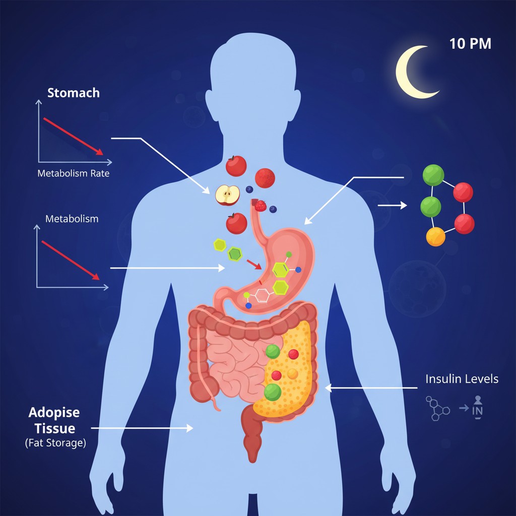 Scientific research on nighttime metabolism