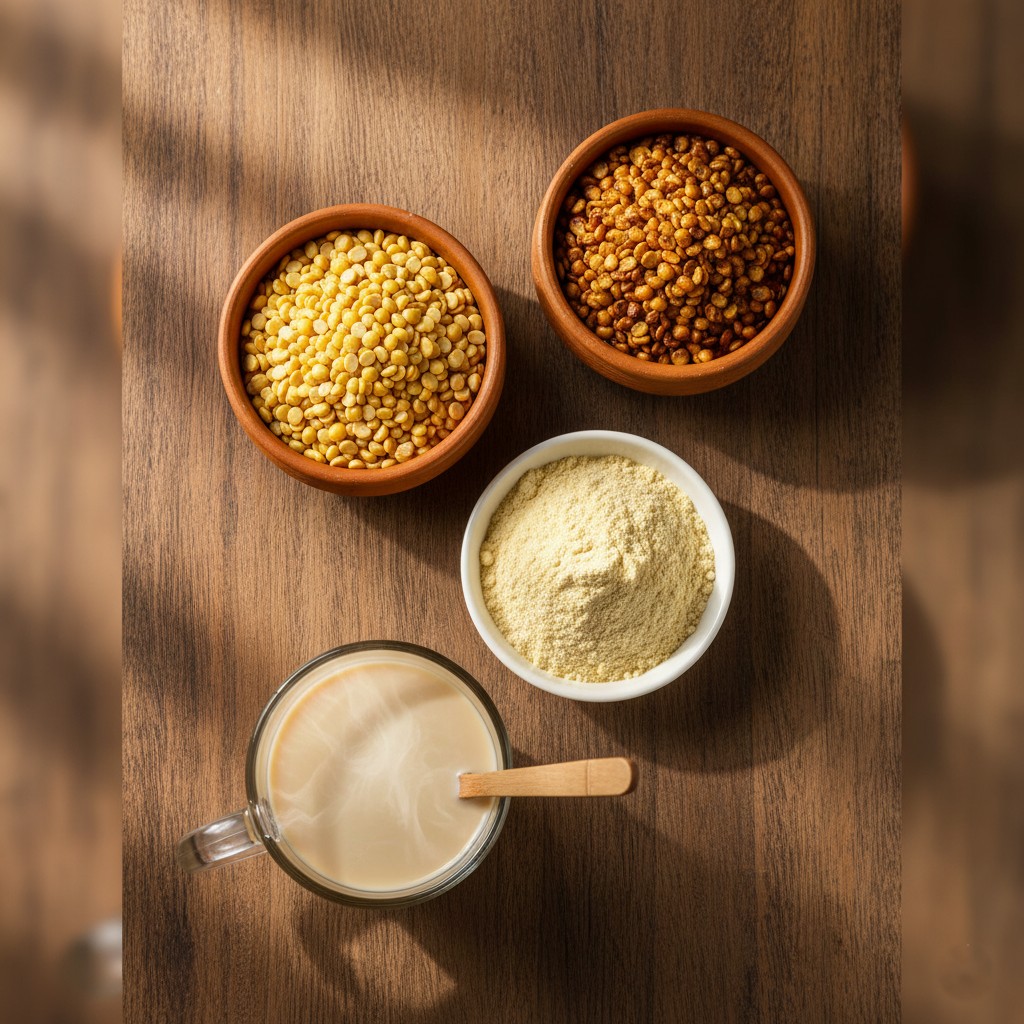 Yellow gram lentils for periods