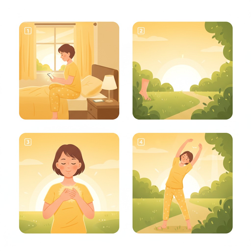 Morning sunlight routine guide