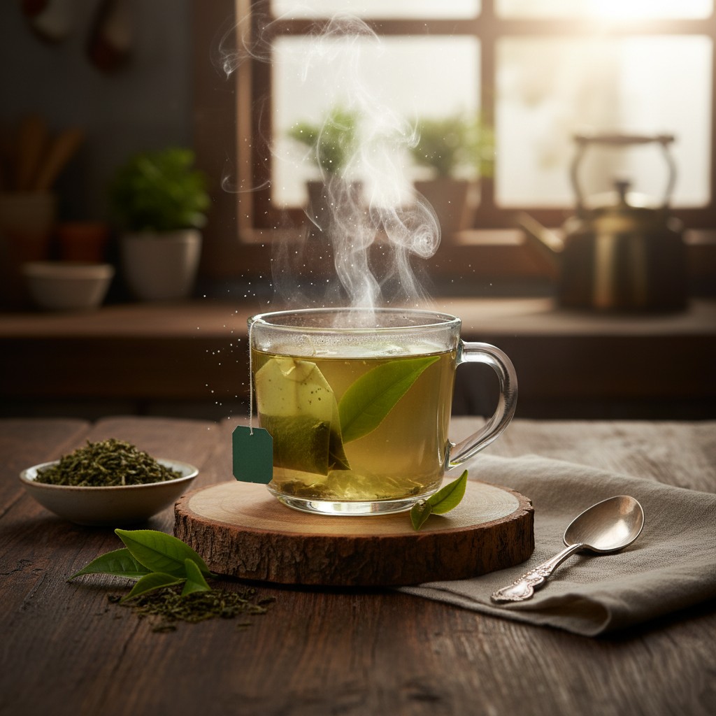 Green tea for oral health