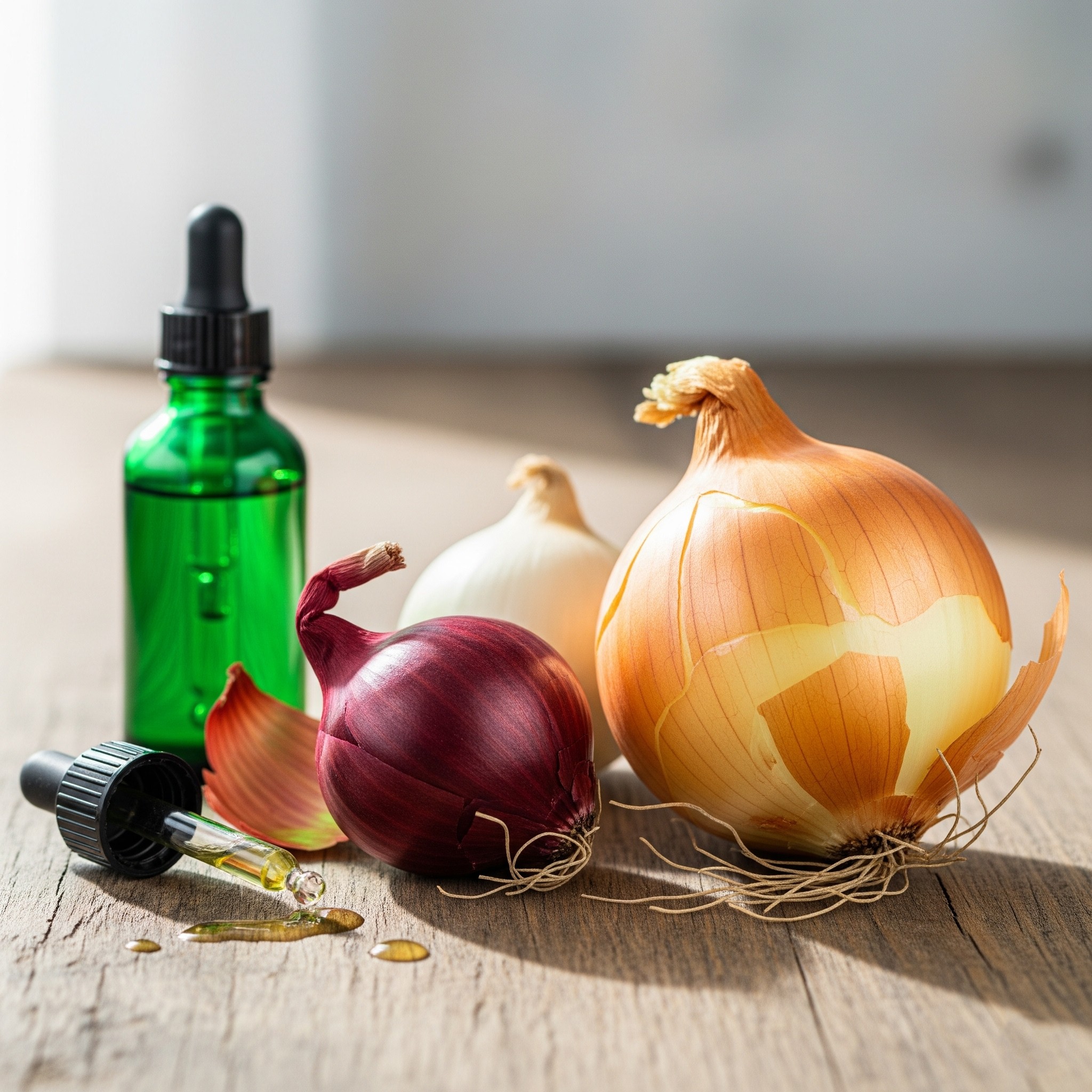 Onion juice for hair fall