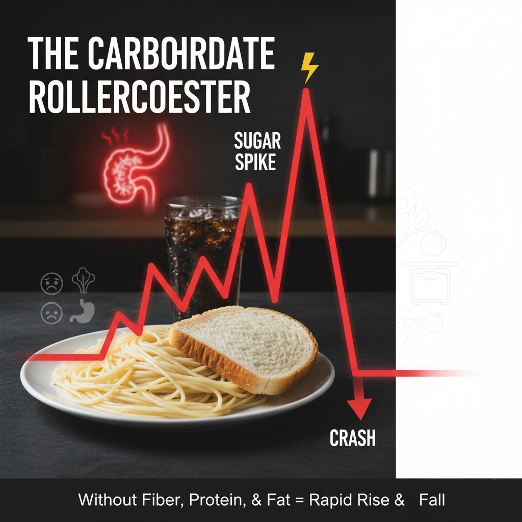Blood sugar spike mechanism