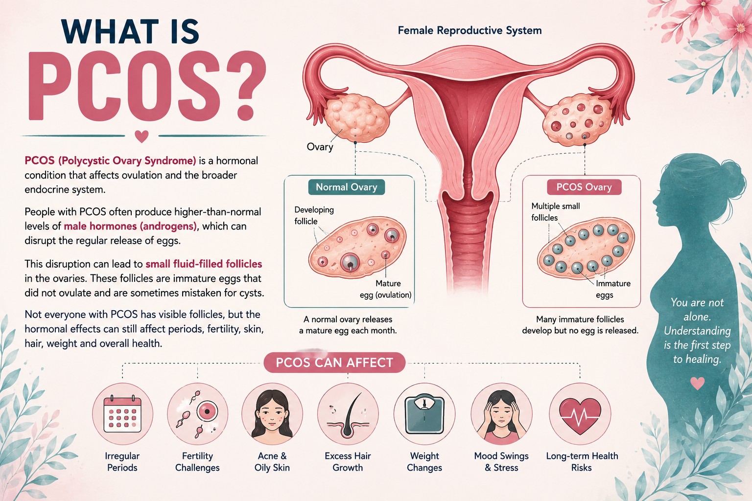 Ovarian follicles diagram
