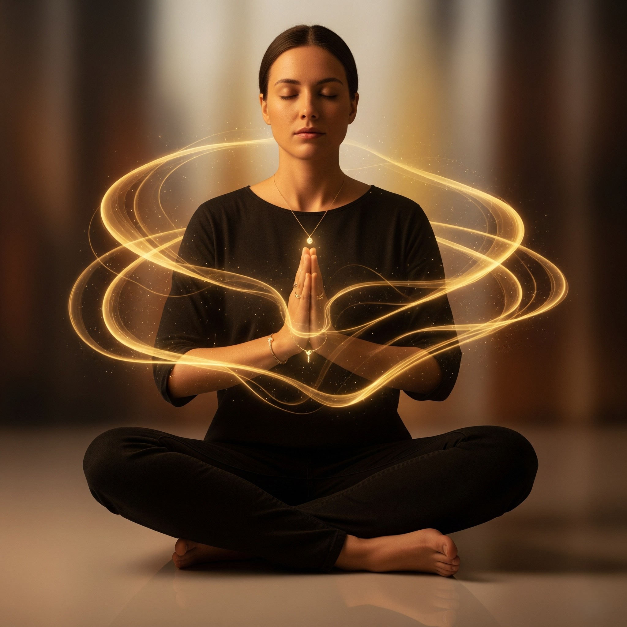 Illustration of spiritual/energetic benefits of gold