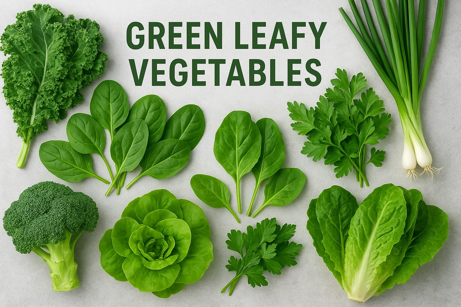 Green leafy vegetables nutritional powerhouses